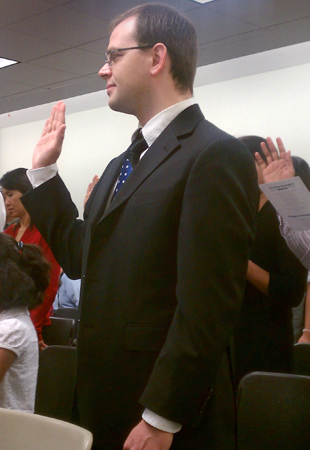 Mauro Botta oath ceremony
