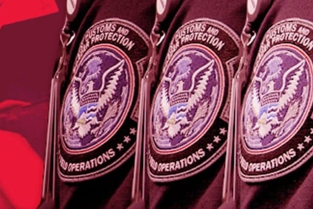 Customs and Border Protection uniform badges