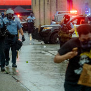 Minneapolis Police fire tear gas